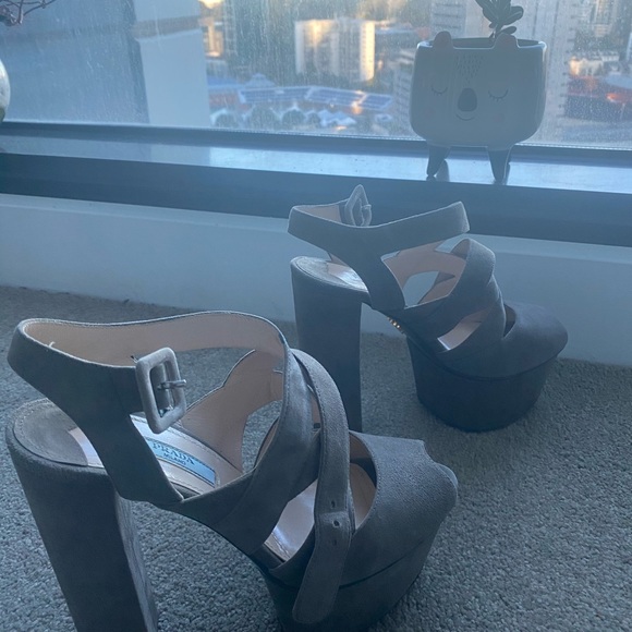 Prada Vintage Wedge Heels - Picture 4 of 5